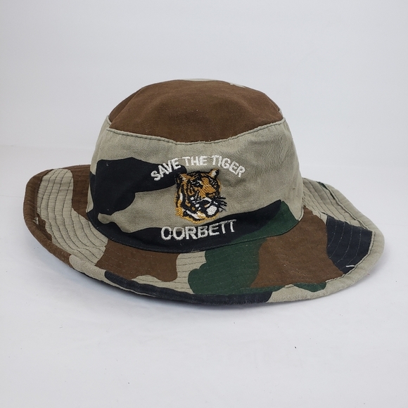 Vintage save the tiger cobra camo bucket hat - Picture 5 of 5